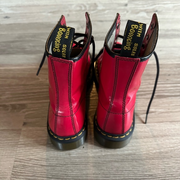 Red Dr Martens - Picture 3 of 6